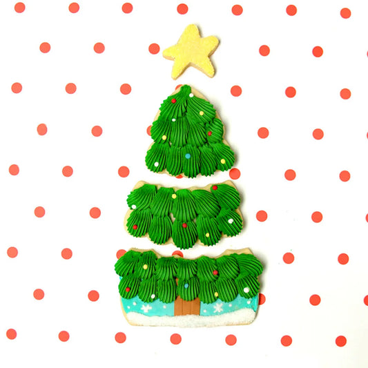 Christmas Tree Cookie Puzzle