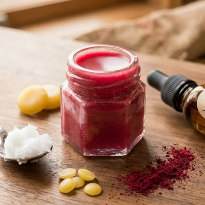Natural Raspberry Lip Balm