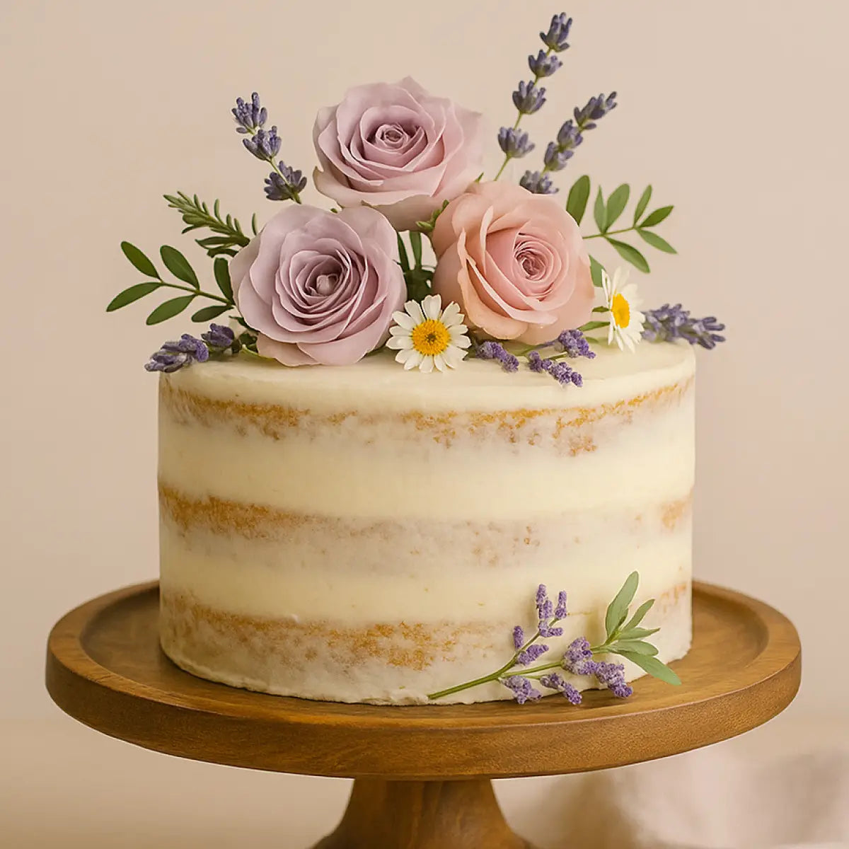 Classic Naked Cake Design