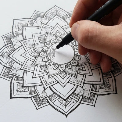 Symmetric Zen Mandala